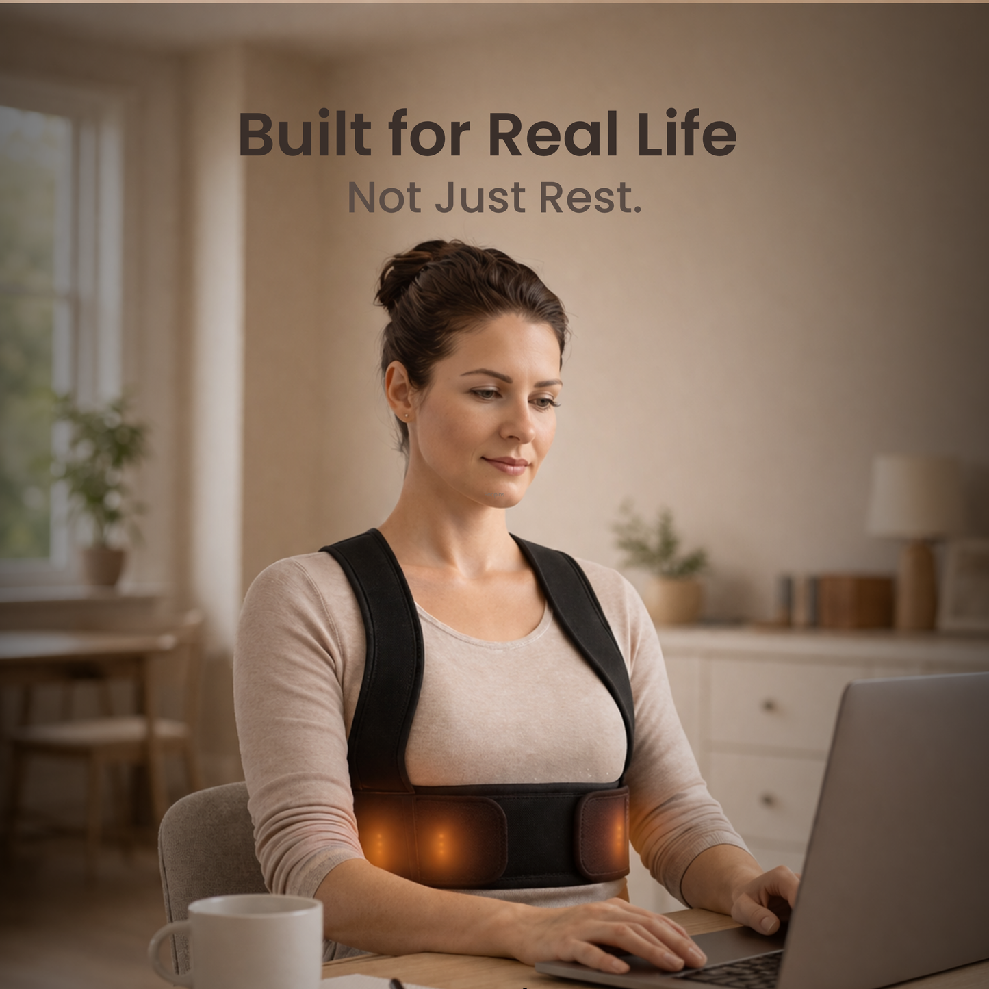 ThermaFrame™ Back Support Brace